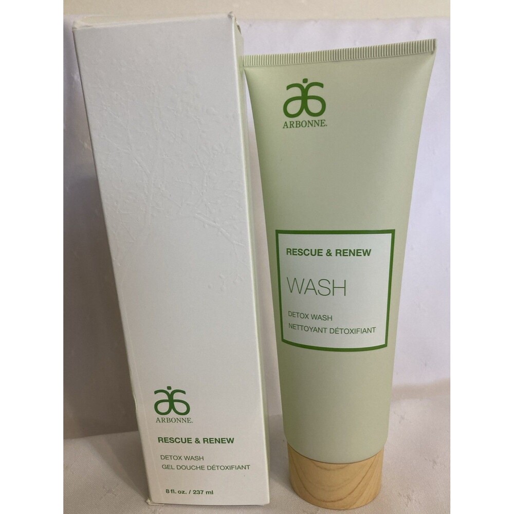 Arbonne Rescue & Renew Detox Wash 8 fl oz  NEW IN BOX
